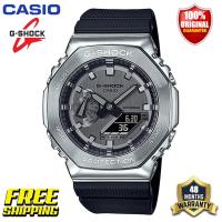 ราคา Original G SHOCK Men Sport Watch GM2100 Japan Quartz 200M Water Resistant Shockproof Waterproof World Time LED Auto Light Man Boy Girl Sports Wrist Watches 4 Years Official Store Warranty GM 2100 1A R