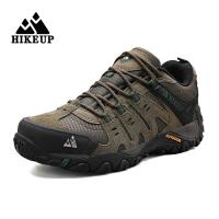 ราคา HIKEUP เดินป่ารองเท้าหนังนิ่มรองเท้าหนังสวมใส่เดินป่าการล่าสัตว์ยุทธวิธีรองเท้าผ้าใบ (21170521279)