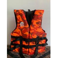 ราคา เสื้อชูชีพเมอร์ลิน รุ่นปลาวาฬลายพรางส้ม สีพิเศษ มีขนาด SS S M สำหรับเด็ก ทุกไซส์ ราคาเดียว 180 บาท (15879102508)