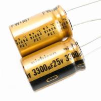 ราคา NICHICON FW Series 25V 10Uf 47Uf 100Uf 220Uf 470Uf 1000Uf 2200Uf 3300Uf สำหรับ Audio Electrolytic Capacitor (16402238842)