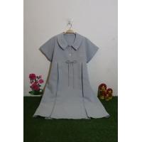 ราคา ชุดคลุมท้องสีเทาอ่อน ชุดคลุมท้องใส่ทำงาน แบบสุภาพคลุมเข่า (21366534019)