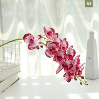 ราคา LSHUO Artificial Silk Butterfly Orchid Flowers Phalaenopsis Bouquet Home Decoration (9962725614)