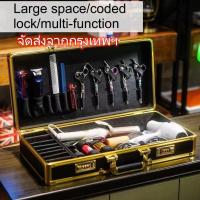 ราคา ลดล้างสต๊อก กล่องเก็บเครื่องมือทําผมกรรไกรหวีกรรไกรแบบพกพาเพื่อสุขภาพ (20457613033)