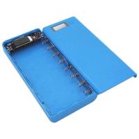 ราคา DIY 8x18650 Portable Battery Shell Case Box LCD Display Dual USB Power bank Box KIT Power bank 18650 No Battery (17794615698)