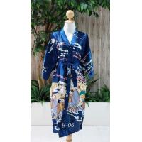 ราคา ชุดคลุมกิโมโน ชุดคลุมแต่งตัว คลุมอาบน้ำ ลายญี่ปุ่น พร้อมส่ง (21272002464)