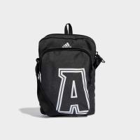 ราคา Adidas กระเป๋าสะพายข้าง Classic Brand Love Initial Print Organizer Bag Carbon White Black IJ5633 (19353143769)