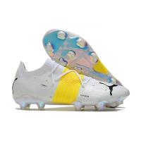 ราคา ของแท้อย่างเป็นทางการ Puma Future Z 1 1 FG สีเหลือง Mens รองเท้าฟุตซอล The Same Style In The Mall Football Boots With a box (17236682154)