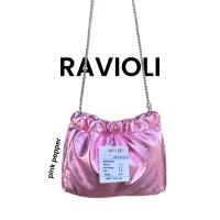 ราคา Wyllabrand กระเป๋าสะพาย Pink pepper Ravioli bag (21395898529)