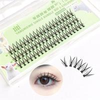 ราคา ขนตาปลอม ขนตาช่อ รุ่น ปีศาจ ยาว 7 12mm 42 ช่อ ขนตาปลอมแบบเซท แบบช่อขนตา นิ่ม ขนตาธรรมชาติ (20421530706)