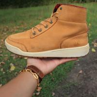 ราคา ส่งฟรี 9Us 27cm 42 5eu รองเท้า Timberland Merge Roll Top Luxury INC 96567W Pre owned Authentic (20940161802)