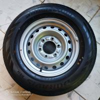 ราคา ราคาต่อวง ล้อกะทะขอบ15 พร้อมยางฺฺปี23 Bridgestone DuravisR611 215 70 15C ถอด ISUZUป้ายแดง 6รู139 7 ดุม100 1 (20992112210)