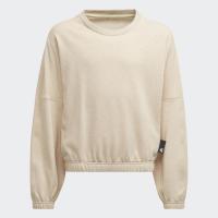 ราคา adidas ไลฟ์สไตล์ เสื้อวอร์มคอกลม Studio Lounge Botanical Dye Sport เด็ก สีเบจ HE3133 (21071824532)