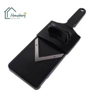 ราคา HOMEBERG ที่ขูดอเนกประสงค์ สีดำ มัลติฟังก์ชั่น ที่ขูด ใช้สำหรับ ผัก ผลไม้ ชีส สแตนเลส ขนาด 32 ซม เครื่องขูด ที่ขูดผักผลไม้ สแตนเลส (16580366272)