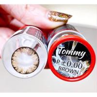 ราคา ส่งของทุกวัน tommy gray tommy brown คอนแทคเลนส์ฝาแดง บิ๊กอายราคาถูก ใส่สบาย กรองแสง บิ๊กอายฮิตจาก tiktok (10555415218)