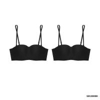 ราคา แพ็ค 2 ชิ้น Sabina เสื้อชั้นใน Invisible Wire ไม่มีโครง รุ่น Pretty Perfect รหัส SBXU8900 สีดำ (12518818238)