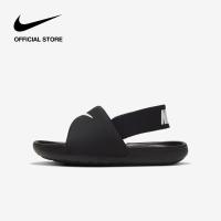ราคา Nike Kids Kawa Slides Black ไนกี้ รองเท้าแตะเด็ก คาวา สีดำ (9224075860)