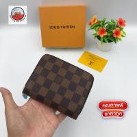 ราคา กระเป๋าตังค์ใบสั้น L หลุยส์ สินค้าพร้อมกล่อง ขายดี ขนาด 5 5นิ้ว (16065442185)