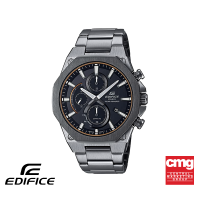 ราคา CASIO นาฬิกาข้อมือผู้ชาย EDIFICE รุ่น EFS S570DC 1AUDF วัสดุสเตนเลสสตีล สีดำ (4527280824)