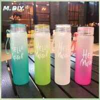 ราคา ขวดน้ำ ขวดน้ำดื่ม ขวดแก้ว ขวดน่ารัก ขวดใส่น้ำ สำหรับคนรักสุขภาพขวดน้ำพกพา ขนาด400ml กระบอกน้ำใส กระบอกน้ำพลาสติกใส มีหูหิ้ว (20767672214)