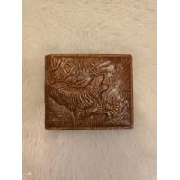 ราคา กระเป๋าสตางค์ หนังวัวแท้ลายเสือ กระเป๋าสตางค์ใบสั้น (17275140390)