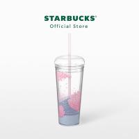 ราคา Starbucks Cherry Blossom Secret Garden Stairs Cold Cup 16oz ทัมเบลอร์สตาร์บัคส์พลาสติก ขนาด 16ออนซ์ A11151839 (21347370578)