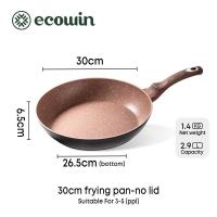 ราคา Ecowin Maifan หม้อหิน กระทะเคลือบหินอ่อน ไม่ติดกระทะ สำหรับเตาทุกประเภท ขนาด 20 30 ซม (20661289062)