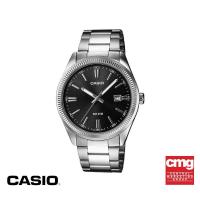ราคา CASIO นาฬิกาข้อมือ CASIO รุ่น MTP 1302D 1A1VDF วัสดุสเตนเลสสตีล สีดำ (18277297466)