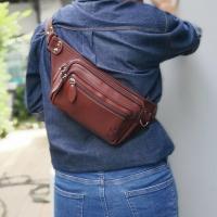 ราคา กระเป๋าคาดอก คาดเอว 2 ni1 งานไทย ช่องเยอะสะใจ 5ช่องซิป แบรนด์แท้ MOUSE 100 หนัง puอย่างดีหนังเงา อยู่ทรง (16784319432)