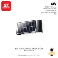 ราคา SL LIGHTING SOLARWALL โคมไฟติดผนังภายนอกโซล่าเซลล์ มีให้เลือกตั้งแต่ 4 10 วัตต์ แสง 3000K รุ่น SOLARWALL WASH (20411919686)