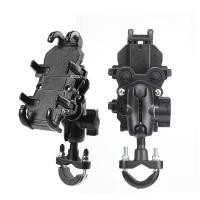 ราคา ESLNF Shockproof Motorcycle Phone Holder Durable aluminum alloy 7 2 Cellphone Holder For Bicycle 360 Rotatable Electric Bicycle Mobile phone Protector Mount Stable Bike Accessories (20570339808)