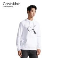 ราคา CALVIN KLEIN เสื้อสเวตเชิ้ตมีฮู้ดผู้ชาย Mixed Logo Monogram ทรง Regular รุ่น 40QC403 YAA สีขาว (21159109090)