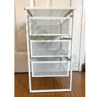 ราคา พร้อมส่ง IKEA ชั้นวางของ LENNART ตู้ลิ้นชัก ตู้ลิ้นชักเหล็ก ตู้เหล็ก มีล้อเลื่อน ชั้นวางของในบ้าน เลนนาร์ท (10251744075)