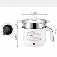ราคา หม้อต้มไฟฟ้า หม้อชาบู1 8L หม้อไฟฟ้าพกพา หม้อต้ม หม้อนึ่งไฟฟ้า หม้อมาม่าไฟฟ้า สามารถนึ่ง ต้ม ทอด ผัด ต้ม ตุ๋น F111 (15776076572)