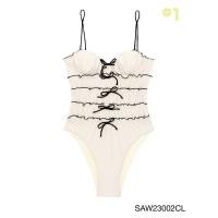 ราคา SABINA SWIM SS 24 ชุดว่ายน้ำวันพีซ Victoria รหัส SAW23002 สีครีม (21409375188)