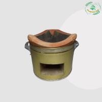 ราคา เตาดินเผาพร้อมกระทะย่างเนย กระทะร้อนย่างเนย กระทะทำเครป ไม่ติดกระทะล้างง่าย ขนาด 9 นิ้ว เตาถ่าน 7 นิ้ว (14535405932)