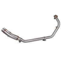 ราคา 51มม สําหรับHonda CB150R CBR150 CBR150R V3 V4 V1 V2 ท่อไอเสียรถจักรยานยนต์ด้านหน้าท่อเชื่อมต่อท่อกลางท่อสไลด์CBR 150 r CB 150 rท่อเหล็กกล้าไร้สนิม (4635354050)