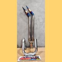 ราคา อั๋นท่อรถไถซิ่ง ท่อรถไถแฝดเรียงปลายท่อสแตนเลส304ขนาด2นิ้วปลายไดร์สี คอท่อคูโบต้า (4620864996)