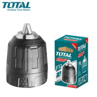 ราคา TOTAL หัวจับดอกสว่าน ขนาด 10 มม 3 8 นิ้ว รุ่น TAC451026 ใช้กับสว่านกรแทก ไร้สาย (20150481209)