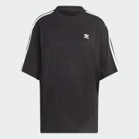 ราคา adidas ไลฟ์สไตล์ เสื้อยืดทรงโอเวอร์ไซส์ Adicolor Classics ผู้หญิง สีดำ IB7449 (18087679463)