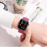 ราคา New Watch นาฬิกาข้อมืออิเล็กทรอนิกส์ นาฬิกาแฟชั่น สำหรับผู้ชายและผู้ นาฬิกาข้อมืออิเล็กทรอนิกส์ LED ทรงสี่เหลี่ยม (16837561904)