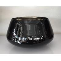 ราคา บาตรสแตนเลส บาตรสแตนเลสทรงหัวเสือ บาตรสแตนเลสทรงหัวเสือ9นิ้ว บาตรพระเคลือบสีดำเงา (13133354707)