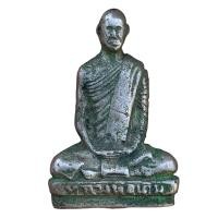ราคา รูปหล่อรุ่นแรก หลวงพ่อเดิม วัดหนองโพ เนื้อขันลงหิน มีจารไต้ฐาน พระเครื่อง (20397082247)