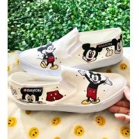 ราคา รองเท้าเพ้นท์ลายมิกกี้เมาส์ (21123187697)