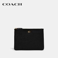 ราคา COACH กระเป๋าถือรุ่น Pouch 28 สีดำ CJ868 B4 BK (20760355366)