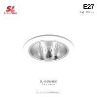 ราคา SL LIGHTING Recessed Downlight โคมไฟดาวน์ไลท์ฝังฝ้า ขั้ว E27 รุ่น 6 SW G 620 SW 620 SB G 620 (18560352811)