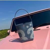 ราคา สินค้าพร้อมส่ง ของแท้แน่นอน Rally movement Bag denim สียีนส์สีใหม่ กระเป๋าทรง Bucket ทอลายโลโก้ used like new ฮิตมาแรงสุดพลังค่า (21396196433)
