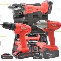 ราคา ชุดเซต 3in1 ยี่ห้อ Bonchi สว่านแบต บล็อกแบต เจียแบต (17395792195)