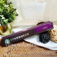 ราคา Starbucks Nespresso กาแฟแคปซูล สตาร์บัคส์ ของแท้พร้อมส่ง แคปซูลกาแฟสตาร์บัค Starbucks Capsule บรรจุ10แคปซูล (8991425335)