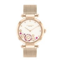 ราคา COACH CARY CO14504004 นาฬิกาข้อมือผู้หญิง สายสแตนเลส Rose Gold (18058572936)