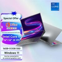 ราคา BYONE 16 14 2K โน๊ตบุ๊ค Intel Core i7 10875H 16 GB RAM 512 GB SSD Laptop Computer Windows 11 Pro 5 0GHz For เกม สำนักงาน การศึกษา (21419598975)